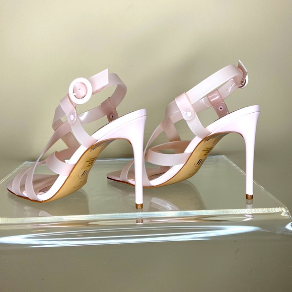 NWT Jennifer Lopez seashell pink color heels, size 7, super pretty! - Picture 8 of 11